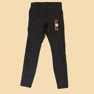 Moisture wicking Heathered gray leggings size 4-6